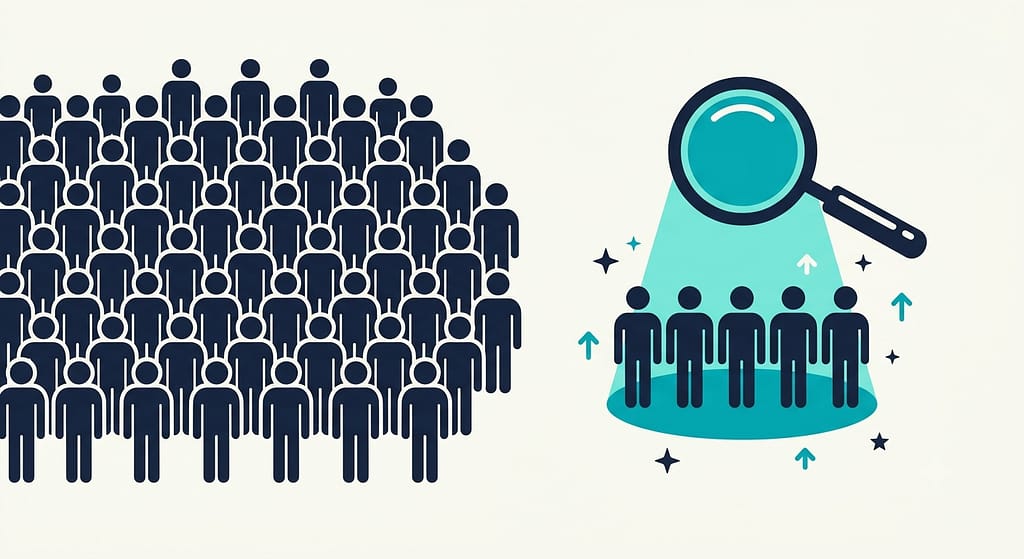 Founder validating with the first 5 to 10 SaaS customers before scaling outreach
