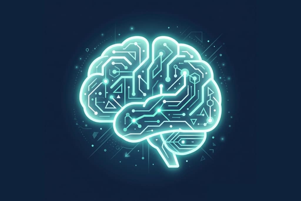 brain performance illustration showing neural pathways