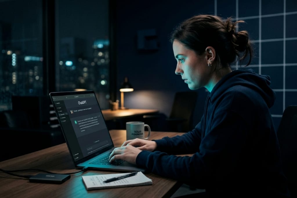 how to get users using ChatGPT - founder's playbook for AI-driven SaaS signups